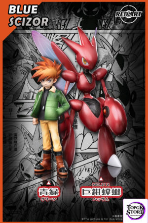 RED ART Studio – Pokémon Special Blue Oak & Scizor - Photo 1 | TopGKStore