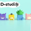 BBD Studio – Pokémon Kubbs #1 Psyduck & Slowpoke & Gengar & Oddish - Photo 1 | TopGKStore