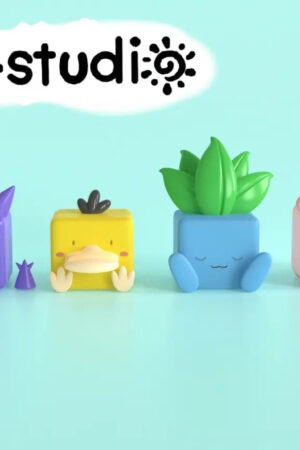 BBD Studio – Pokémon Kubbs #1 Psyduck & Slowpoke & Gengar & Oddish - Photo 1 | TopGKStore