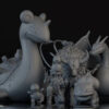 Han Han Studio – Pokémon VIP Series 1/20 Ash Championship Team NPC Reporter & Cameraman - Photo 1 | TopGKStore