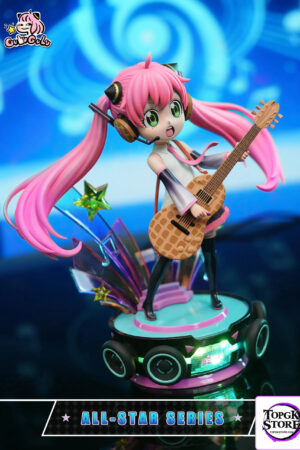 GULUGULU Studio – Spy x Family Anya Forger Cosplaying Hatsune Miku Guitar Girl - Photo 1 | TopGKStore