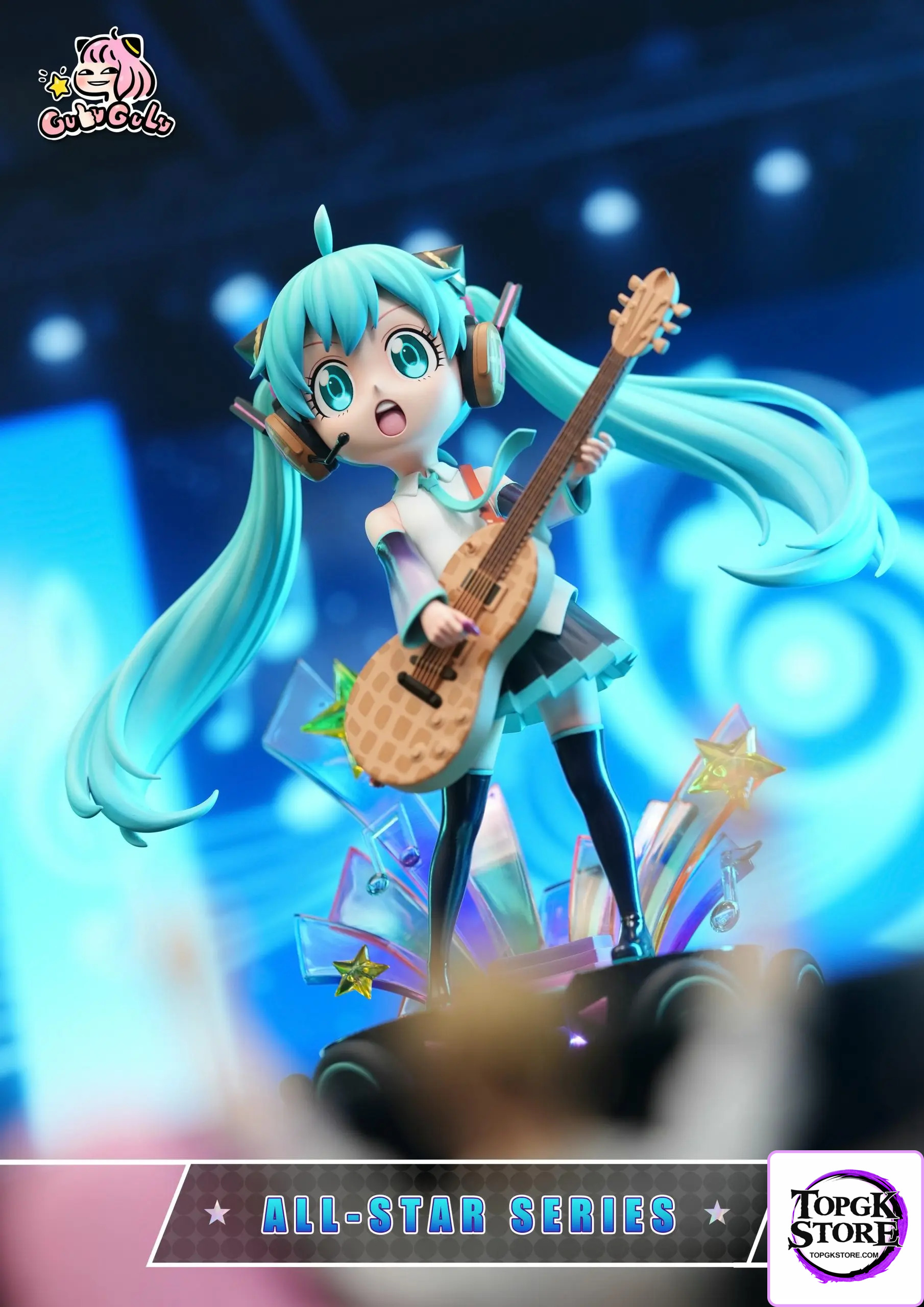 GULUGULU Studio – Spy x Family Anya Forger Cosplaying Hatsune Miku Guitar Girl - Photo 8 | TopGKStore