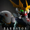 HH Mo Xing Gong Fang Studio – Gundam Battle 1/30 ASW-G-08 Gundam Barbatos Lupus Rex Bust Assembly ModelPainted Finished