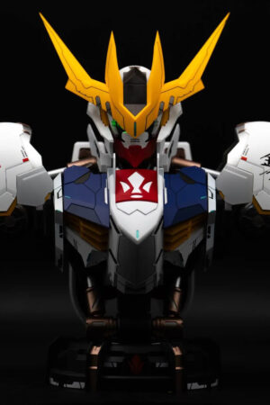 HH Mo Xing Gong Fang Studio – Gundam Battle 1/30 ASW-G-08 Gundam Barbatos Lupus Rex Bust Assembly ModelPainted Finished