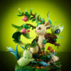 MoonShadow Studio – Pokémon Nature Series Leafeon & Celebi & Chikorita & Shroomish & Cherubi Natural Sc