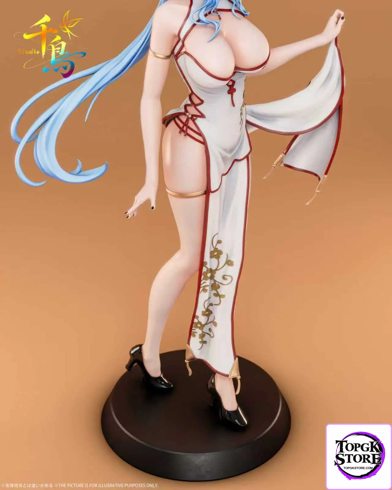 Qian Niao Studio – Genshin Impactin Cheongsam Ganyu - Photo 5 | TopGKStore
