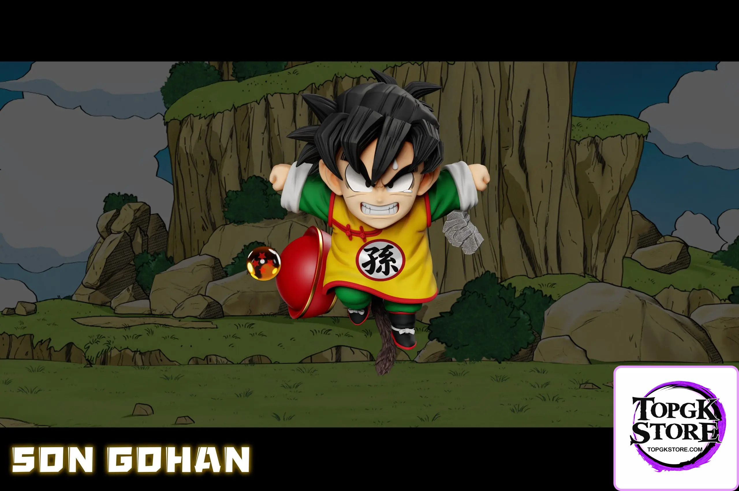 C Studio – Dragon Ball Earth Invasion Arc Kid Gohan - Photo 1 | TopGKStore