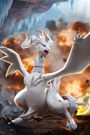 JB Studio – Pokémon Pokédex #643 Reshiram - Photo 1 | TopGKStore