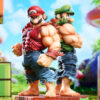 PAN SHI Studio – Super Mario Bros Mario & Luigi Muscle Brothers - Photo 1 | TopGKStore
