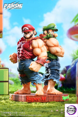 PAN SHI Studio – Super Mario Bros Mario & Luigi Muscle Brothers - Photo 1 | TopGKStore