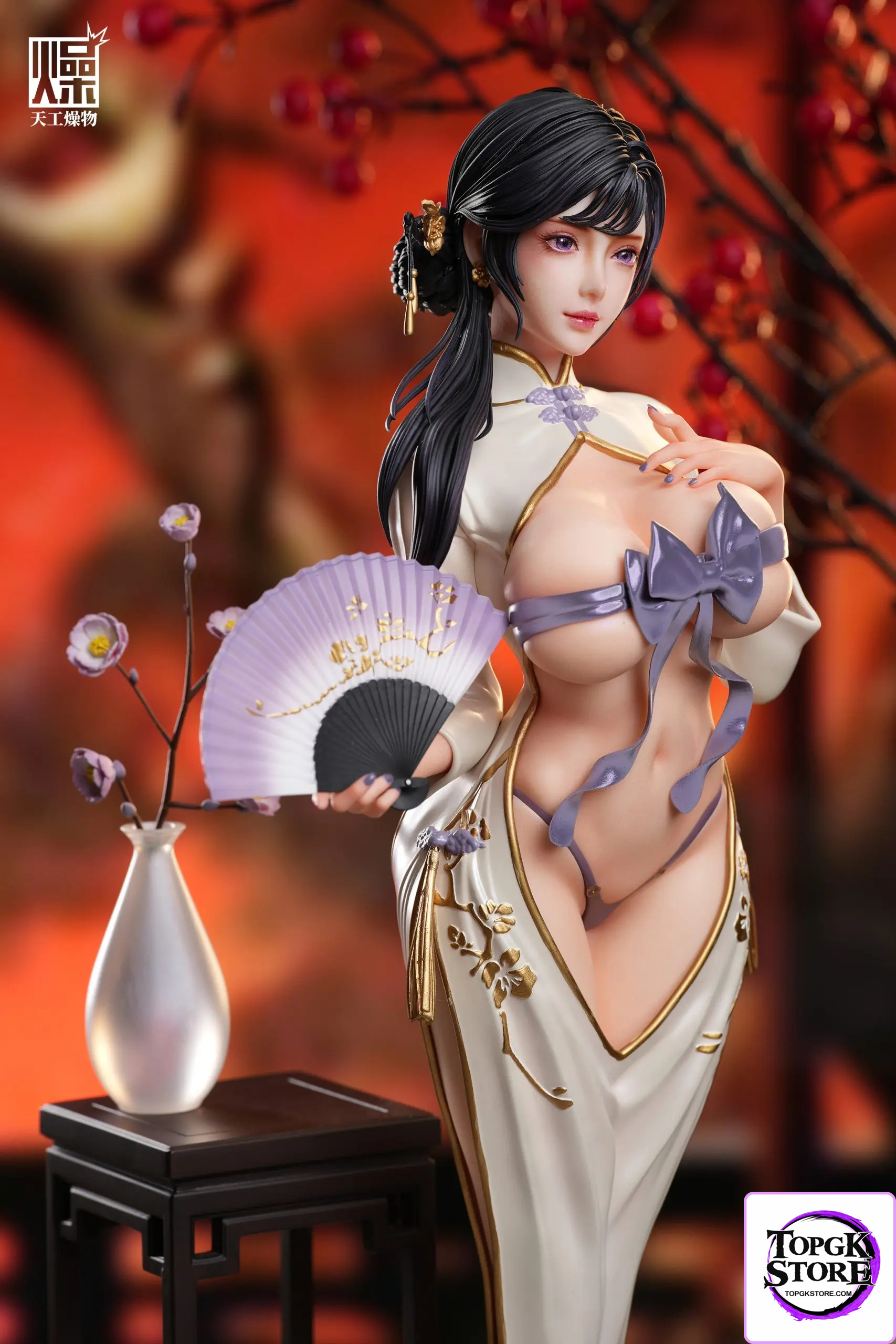 TGZW Studio – Uniform Series Part 3: Cheongsam Red Apricot (Licensed) - Photo 6 | TopGKStore