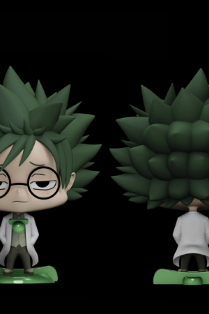 Iconic Figure Studio – Katekyo Hitman Reborn Arcobaleno #6 Verde - Photo 2 | TopGKStore