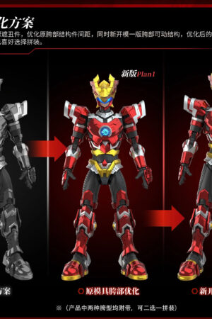 Yi li Chuang wan – Ultra Beast Force Assembled Mecha Series Models: Fire Lion & Lion Flash Set (Licensed) - Photo 2