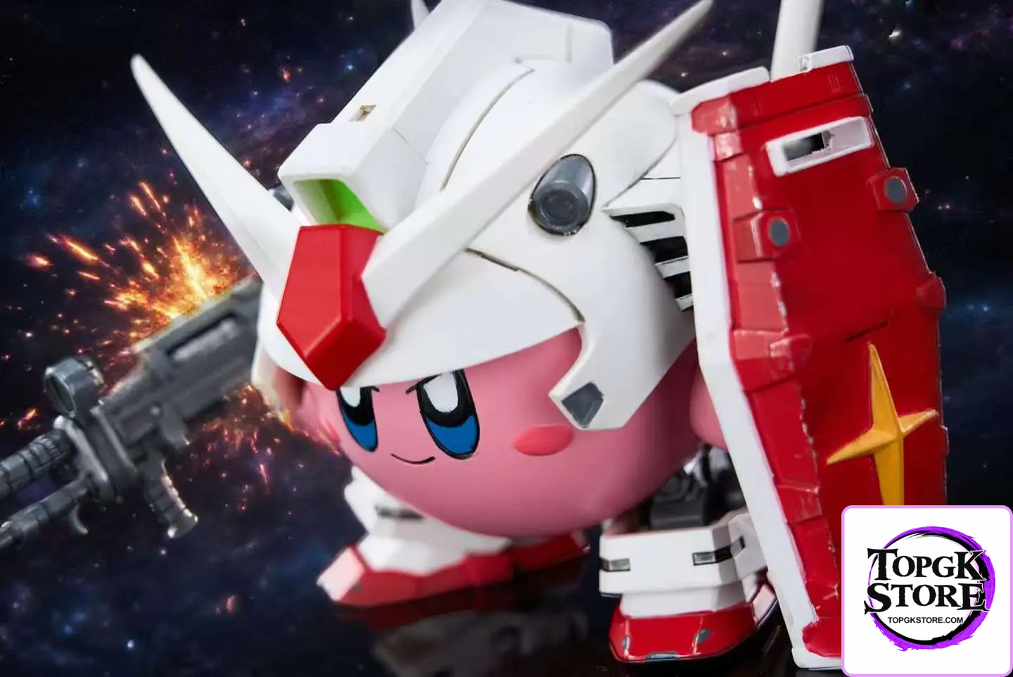 EX Studio – Kirby Kirby Cosplaying as Gundam - Photo 2 | TopGKStore