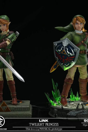 KINTSUKUROI CREATIONS Studio – The Legend of Zelda LINK TWILIGHT PRINCESS 1/4 - Photo 2 | TopGKStore