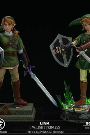 KINTSUKUROI CREATIONS Studio – The Legend of Zelda LINK TWILIGHT PRINCESS 1/4 - Photo 1 | TopGKStore
