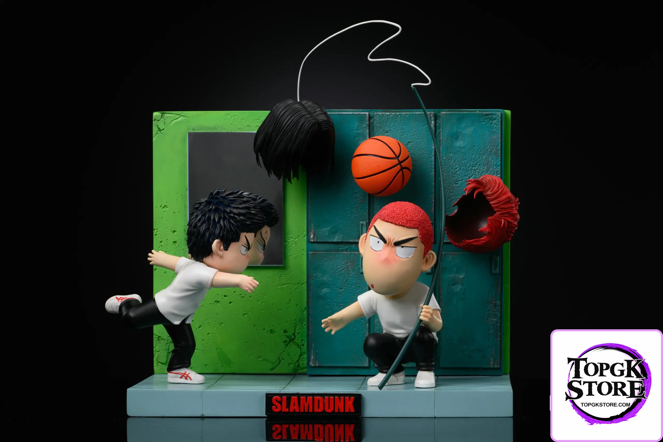 D&J Studio – Slam Dunk Anime Chibi Cutscene #2 Locker Room Hanamichi & Hisashi - Photo 1 | TopGKStore