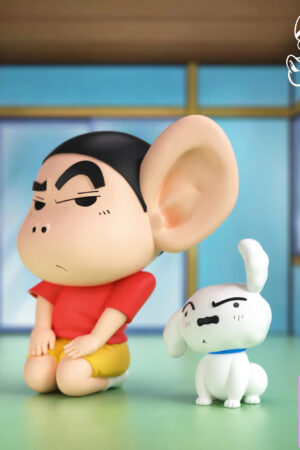 NIUZI Studio – Crayon Shin-chan Eavesdropping Shinnosuke & Shiro - Photo 2 | TopGKStore