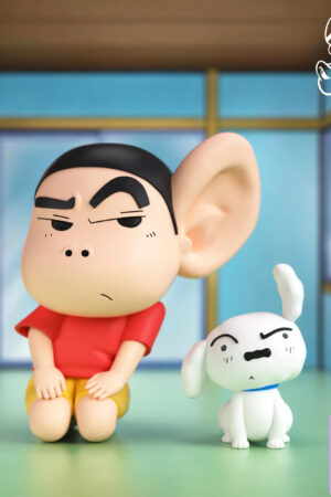 NIUZI Studio – Crayon Shin-chan Eavesdropping Shinnosuke & Shiro - Photo 1 | TopGKStore