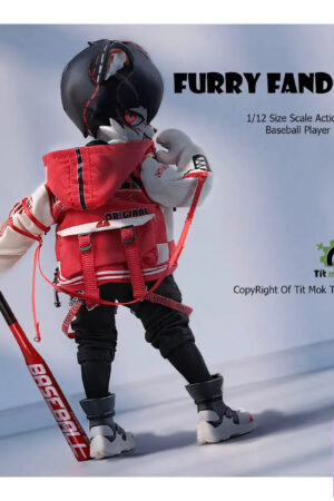 Tit Mok Toys – FURRY FANDOM Series 1/12 Scale Articulated Figure Baseball Prodigy Robinson (Licensed) - Photo 2 | TopGK