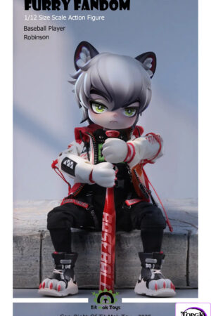 Tit Mok Toys – FURRY FANDOM Series 1/12 Scale Articulated Figure Baseball Prodigy Robinson (Licensed) - Photo 1 | TopGK
