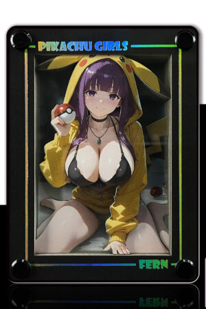 B&W Studio – Frieren: Beyond Journey’s End Pikachu Girls Series Desktop Decorative Card Tiles #6 Fern - Photo