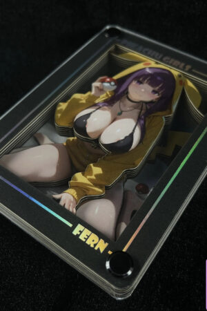 B&W Studio – Frieren: Beyond Journey’s End Pikachu Girls Series Desktop Decorative Card Tiles #6 Fern - Photo