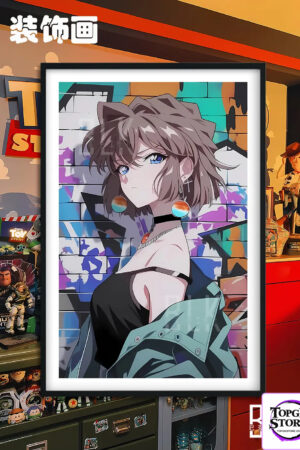 BLK Studio – Detective Conan Shiho Miyano Anime Decorative Painting Fridge Magnets - Photo 1 | TopGKStore