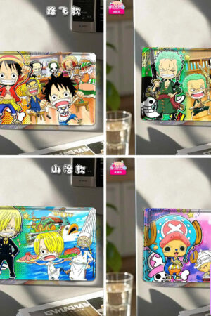 A Miao Hua She Studio – ne Piece Anime Fridge Magnet #22 Luffy & Zoro & Sanji & Chopper - Photo 1 | TopGKSt