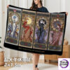 Plover Studio – Neon Genesis Evangelion Asuka & Rei & Shinji & Kaworu & Mari Nap Blanket Carpet Decorat