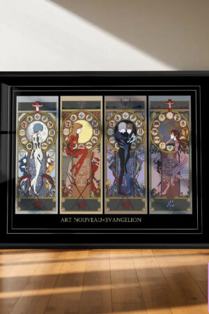 Plover Studio – Neon Genesis Evangelion Asuka & Rei & Shinji & Kaworu & Mari Nap Blanket Carpet Decorat
