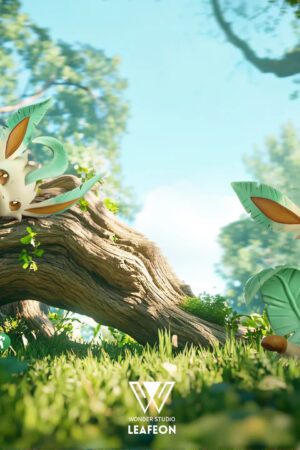 Wonder Studio – Pokémon Ivysaur & Leafeon - Photo 2 | TopGKStore