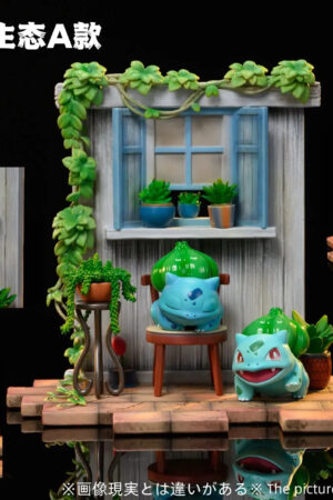 JP Studio – Pokémon Urban Pokémon Ecology #5 1/20 Bulbasaur Evolution Line - Photo 2 | TopGKStore