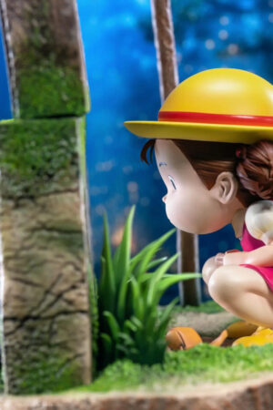 Wu Yu Studio – My Neighbor Totoro Hayao Miyazaki Desktop Series 05 The Happiest Search Mei Hide-and-Seek with Totoro - 