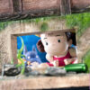 Wu Yu Studio – My Neighbor Totoro Hayao Miyazaki Desktop Series 05 The Happiest Search Mei Hide-and-Seek with Totoro - 