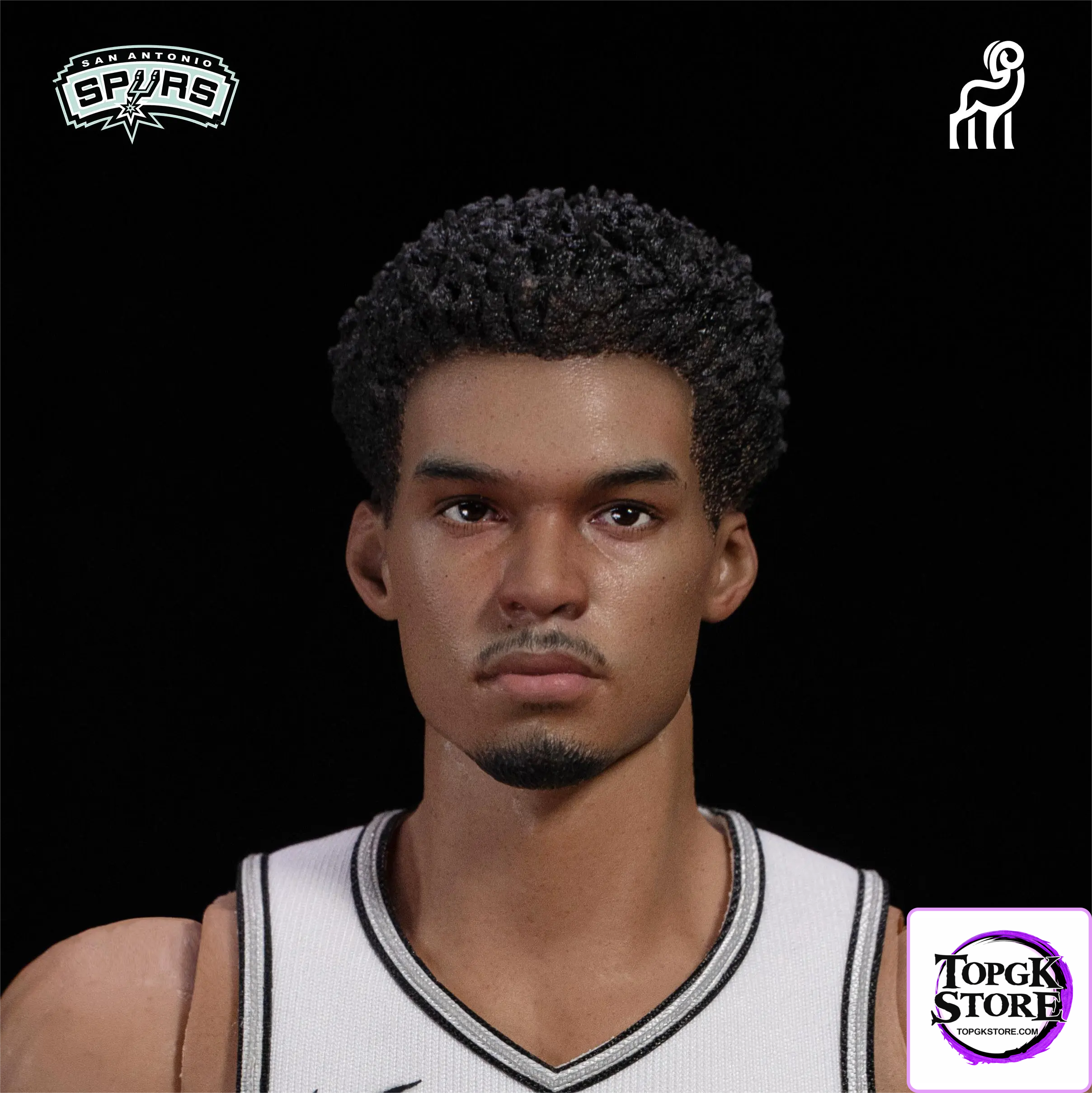 Goat Toys Studio – NBA 1/6 San Antonio Spurs Victor Wembanyama Calm Set - Photo 3 | TopGKStore