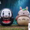 Rising Sun Studio – Spirited Away & My Neighbor Totoro Hayao Miyazaki Daruma Series #1 No Face man & Totoro - P