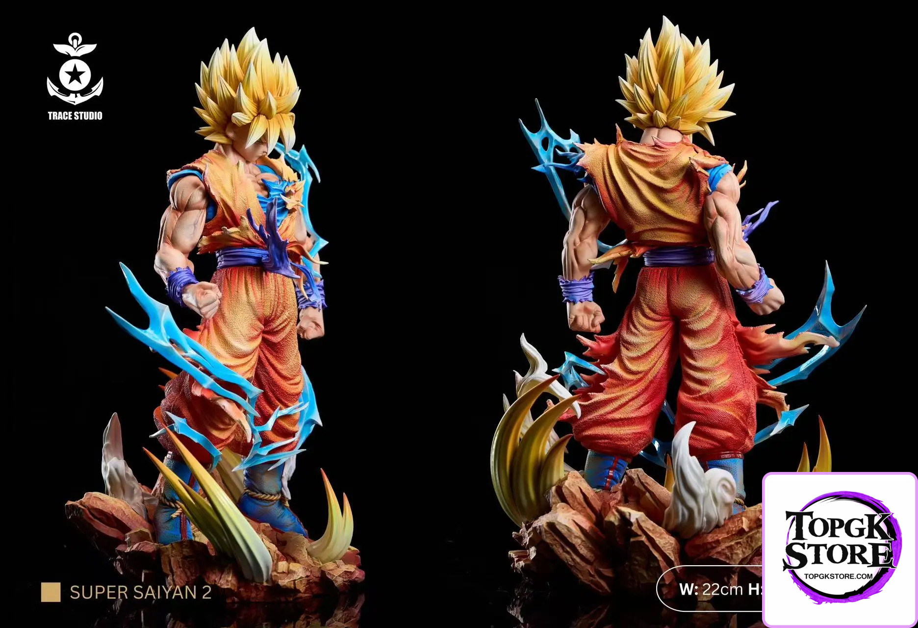 TRACE Studio – Dragon Ball Super Saiyan 2 Goku - Photo 3 | TopGKStore