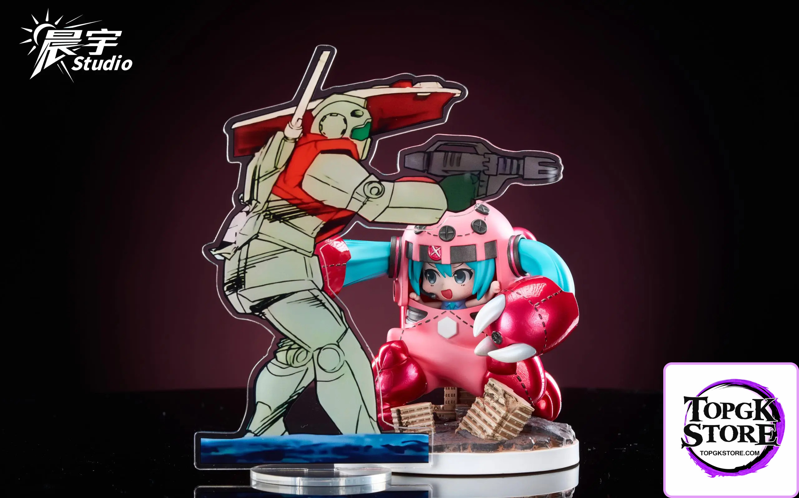 Chen Yu Studio – Project Sekai Miku cos MSM-07S Z’Gok Commander Type - Photo 6 | TopGKStore