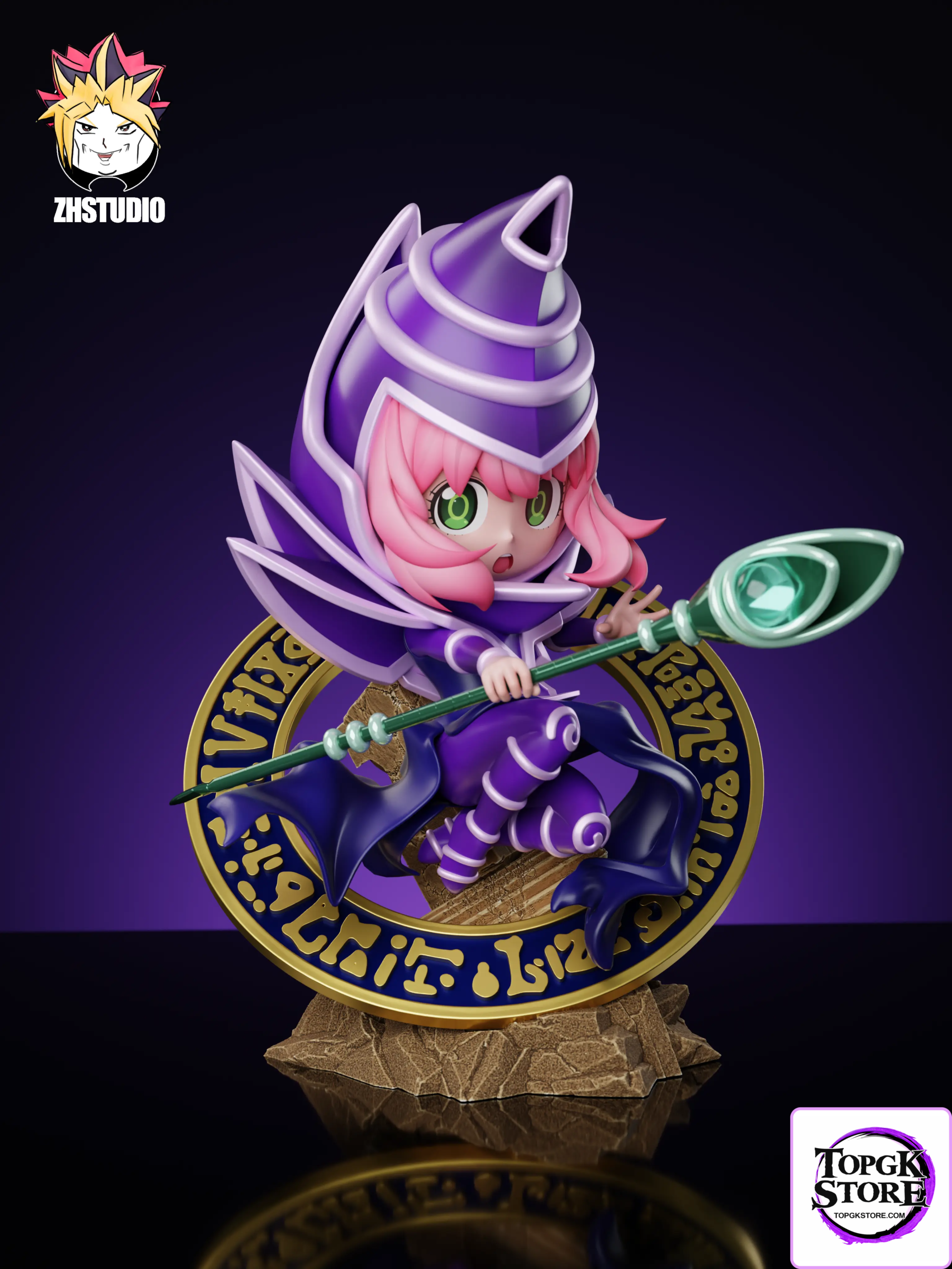 ZH Studio – Spy x Family Anya Forger COSPLAY AS Dark Magician 2.0 - Photo 1 | TopGKStore