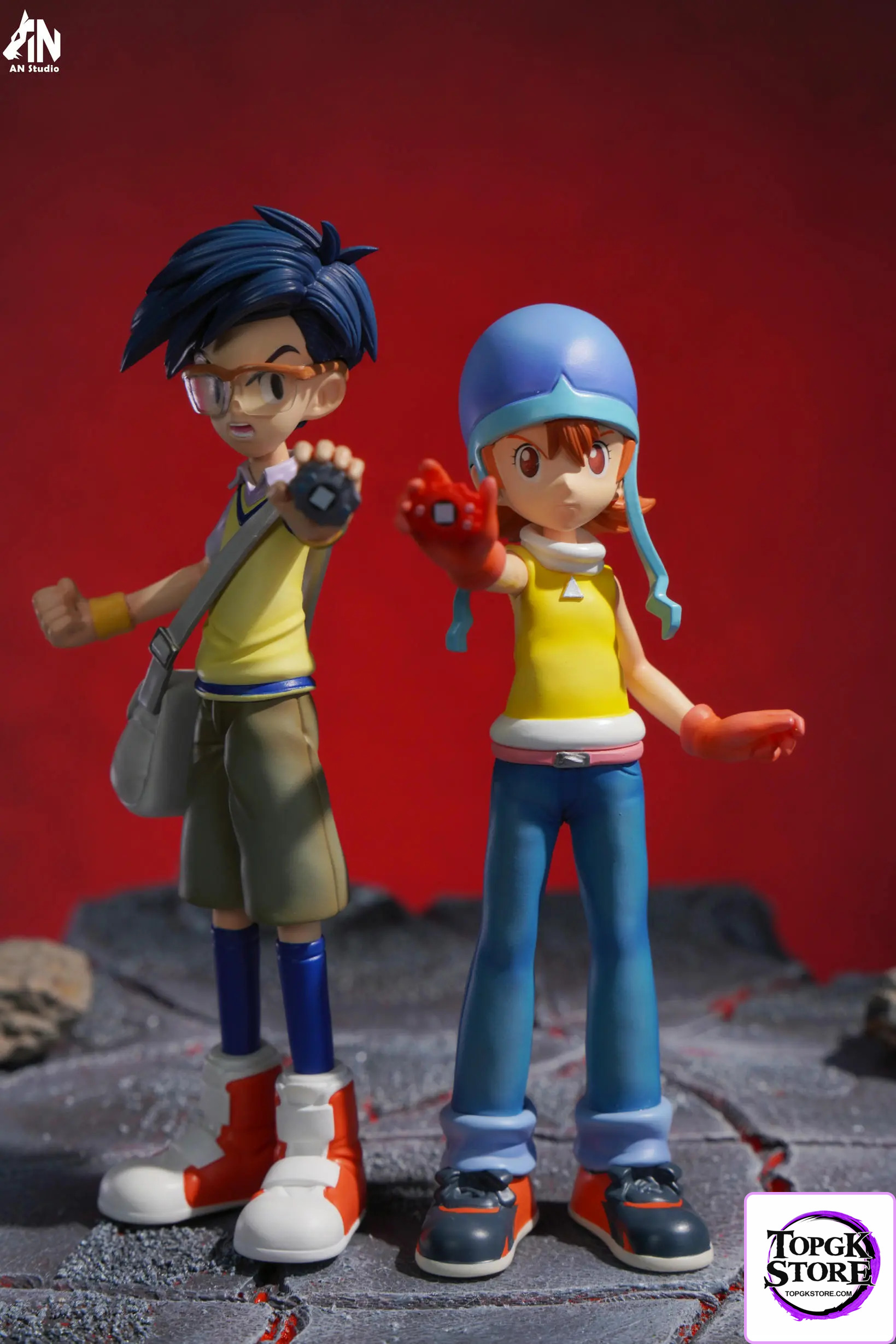 AN Studio – Digimon World Encyclopedia Battle Character Resonance Joe Kido & Sora Takenouchi - Photo 1 | TopGKStore
