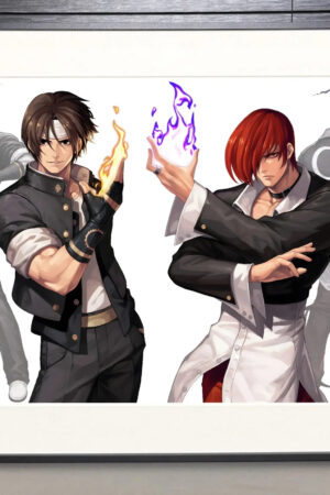 H-TWO Studio – The King of Fighters Kyo Kusanagi & Iori Yagami KOF Arcade Fighting - Photo 2 | TopGKStore