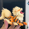 Cang Lan Xing Studio – Pokémon Arcanine Evolution Set Arcanine & Growlithe - Photo 2 | TopGKStore