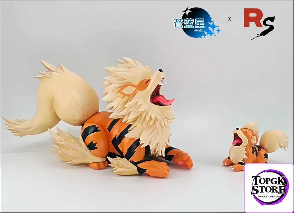 Cang Lan Xing Studio – Pokémon Arcanine Evolution Set Arcanine & Growlithe - Photo 1 | TopGKStore