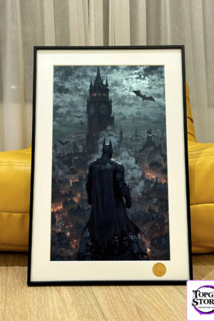 Xing Kong Studio – DC The Dark Knight Batman Gotham City Wall Art Print - Photo 2 | TopGKStore
