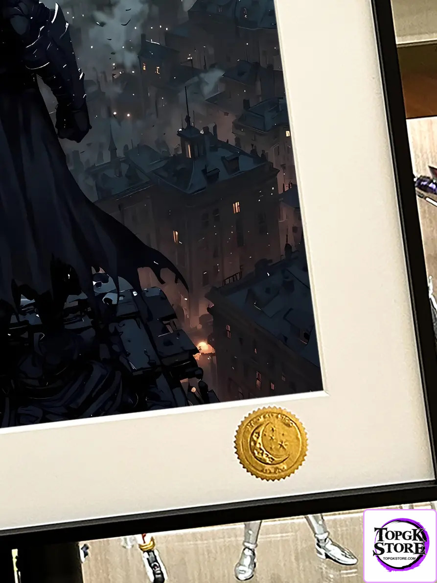 Xing Kong Studio – DC The Dark Knight Batman Gotham City Wall Art Print - Photo 3 | TopGKStore