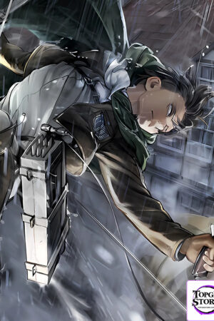 Xing Kong Studio – Attack on Titan Wings of Freedom Levi Ackerman Decorative Painting - Photo 2 | TopGKStore