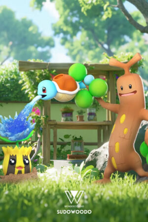 Wonder Studio – Pokémon Sunflora & Sudowoodo - Photo 1 | TopGKStore