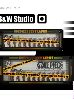 B&W Studio – ONE PIECE Sexy Ladies Hancock & Robin & Nami & Rebecca & Perona & Uta Desktop Deco