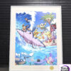 H-TWO Studio – Pokémon Pikachu & Eevee & Incineroar & Rowlet & Exeggutor Summer Alola Wall Art - Photo